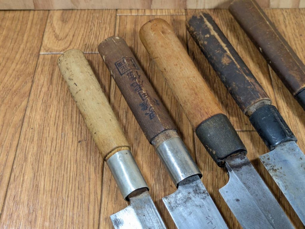 Japanese Chef's Kitchen Knife Set 5 Piece YANAGIBA DEBA from Japan BB898