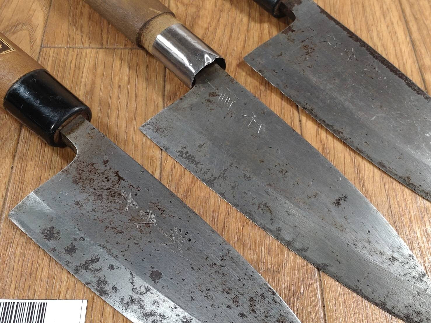 Japanese Chef's Kitchen Knife Set 3 Piece DEBA from Japan PA767