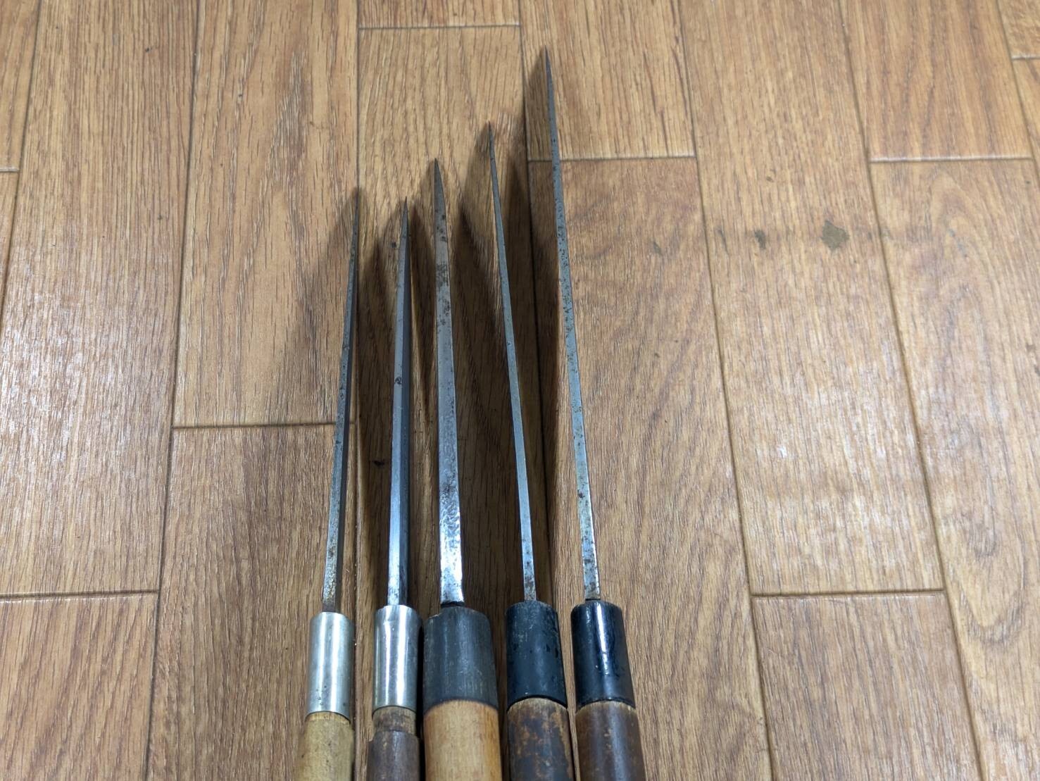 Japanese Chef's Kitchen Knife Set 5 Piece YANAGIBA DEBA from Japan BB898