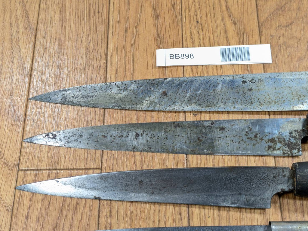 Japanese Chef's Kitchen Knife Set 5 Piece YANAGIBA DEBA from Japan BB898