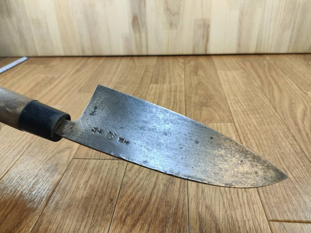 Japanese Chef's Kitchen Knife DEBA Vintage HAND MADE from Japan 146/275mm UU365