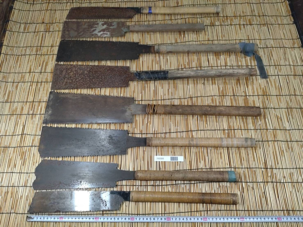 Broken Japanese vintage Pull Saw Draw Saw Carpentry Tool Japan blade 680mm GG325