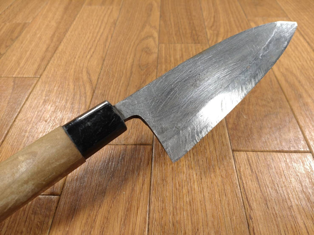 Japanese Chef's Kitchen Knife DEBA Vintage hocho OLD from Japan 144/273mm FF020