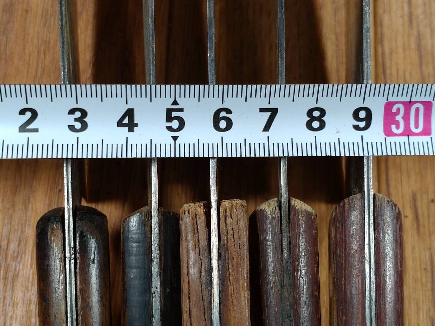 Damaged Lot of Japanese Chef's Kitchen Knives hocho set from Japan FF345