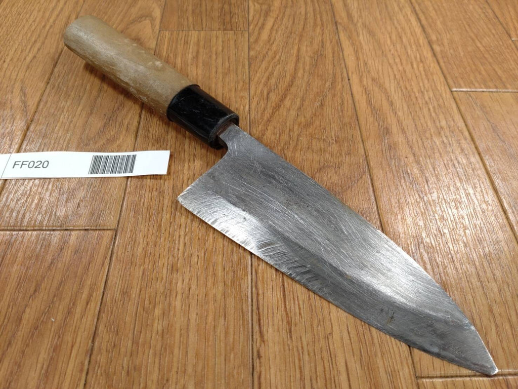 Japanese Chef's Kitchen Knife DEBA Vintage hocho OLD from Japan 144/273mm FF020