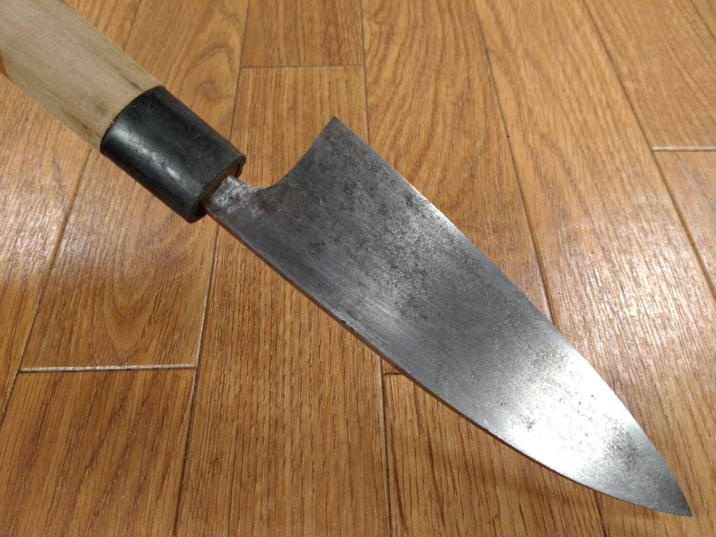 Japanese Chef's Kitchen Knife DEBA Vintage hocho OLD from Japan 144/277mm FF022