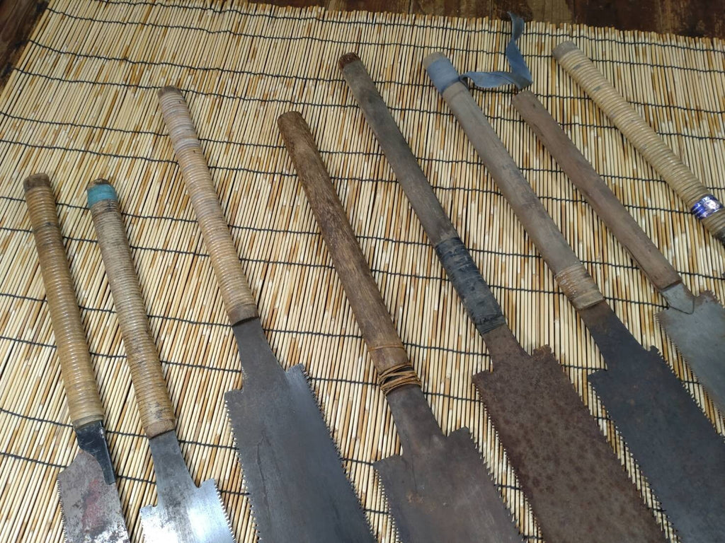 Broken Japanese vintage Pull Saw Draw Saw Carpentry Tool Japan blade 680mm GG325