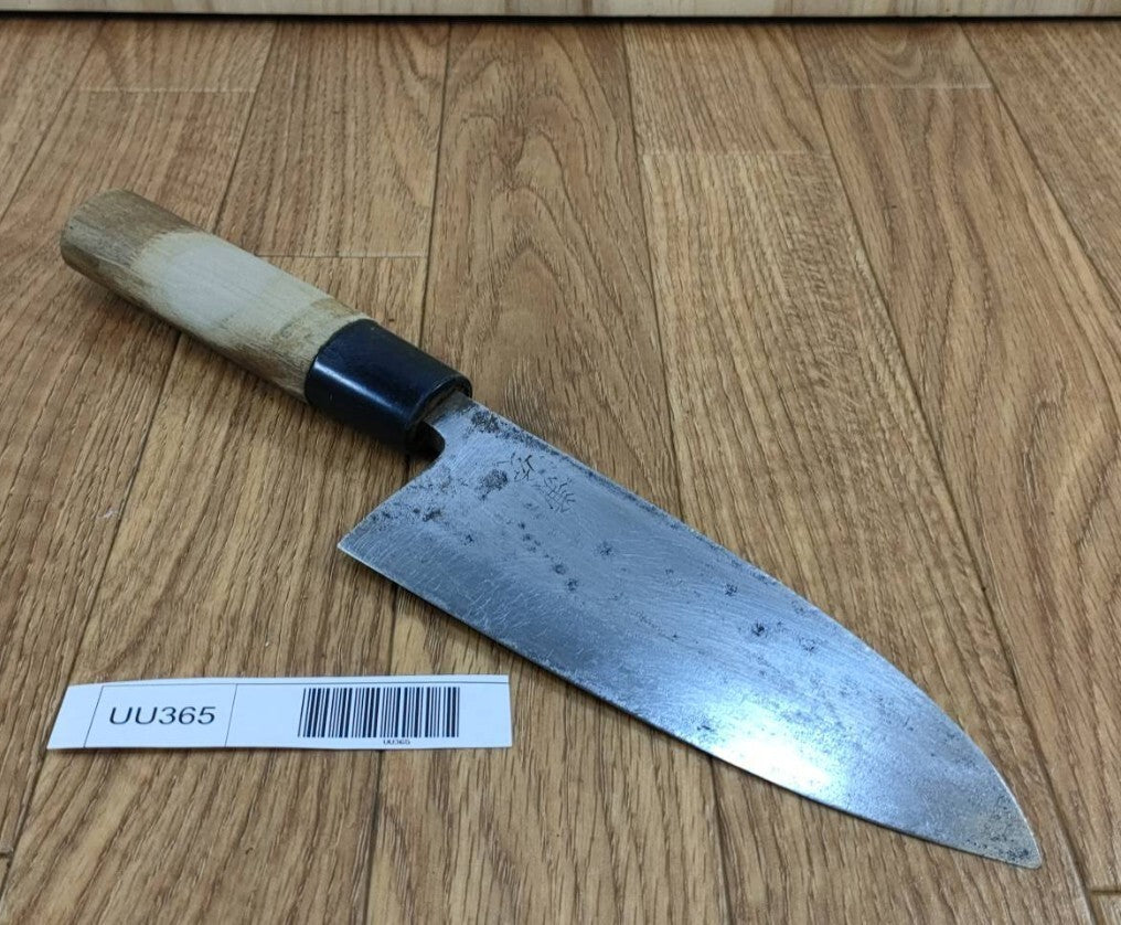 Japanese Chef's Kitchen Knife DEBA Vintage HAND MADE from Japan 146/275mm UU365