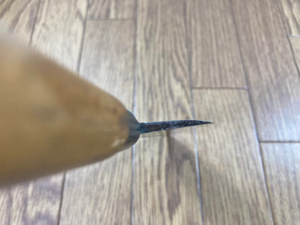 Japanese Chef's Kitchen Knife DEBA Vintage hocho OLD from Japan 147/288mm DL018