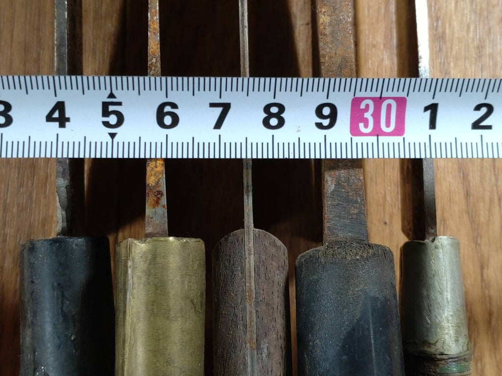 BROKEN DAMAGED Japanese Chef's Kitchen Knife Vintage Japan HOCHO GG435