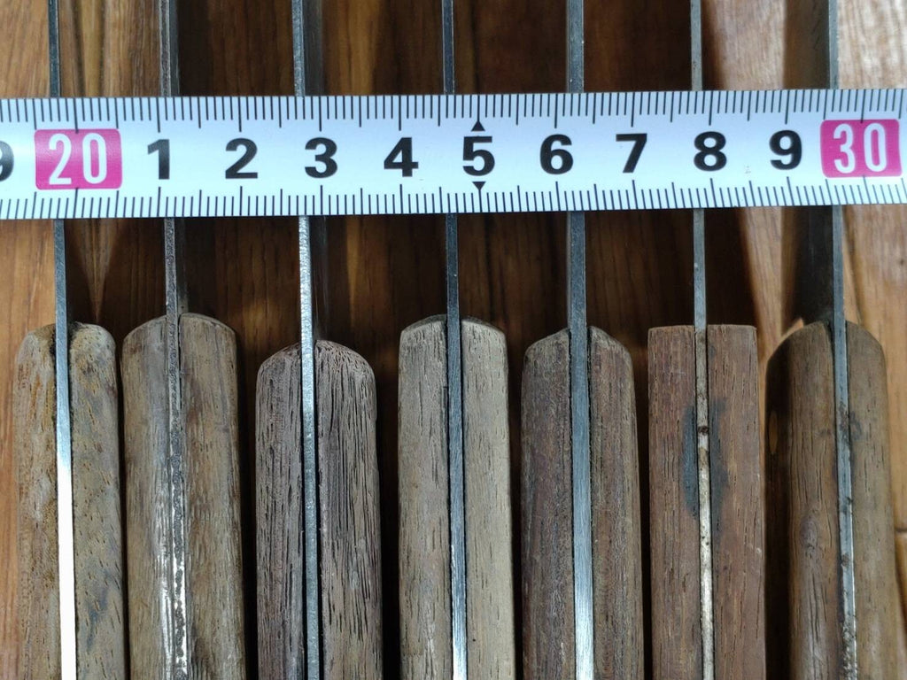 Damaged Lot of Japanese Chef's Kitchen Knives hocho set from Japan GG163