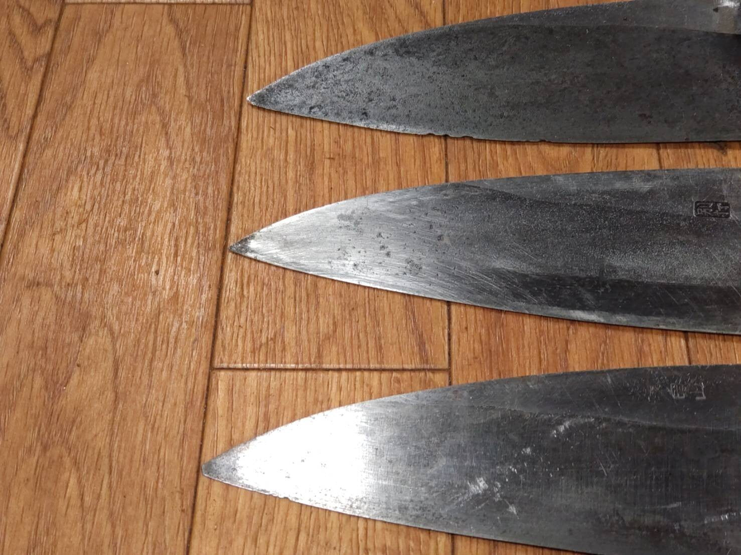 Japanese Chef's Kitchen Knife Set 3 Piece DEBA from Japan BB246