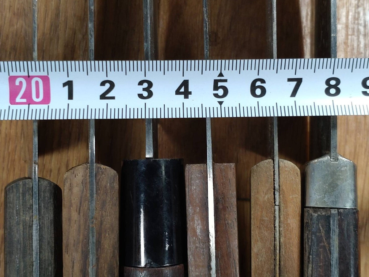 Damaged Lot of Japanese Chef's Kitchen Knives hocho set from Japan GG042