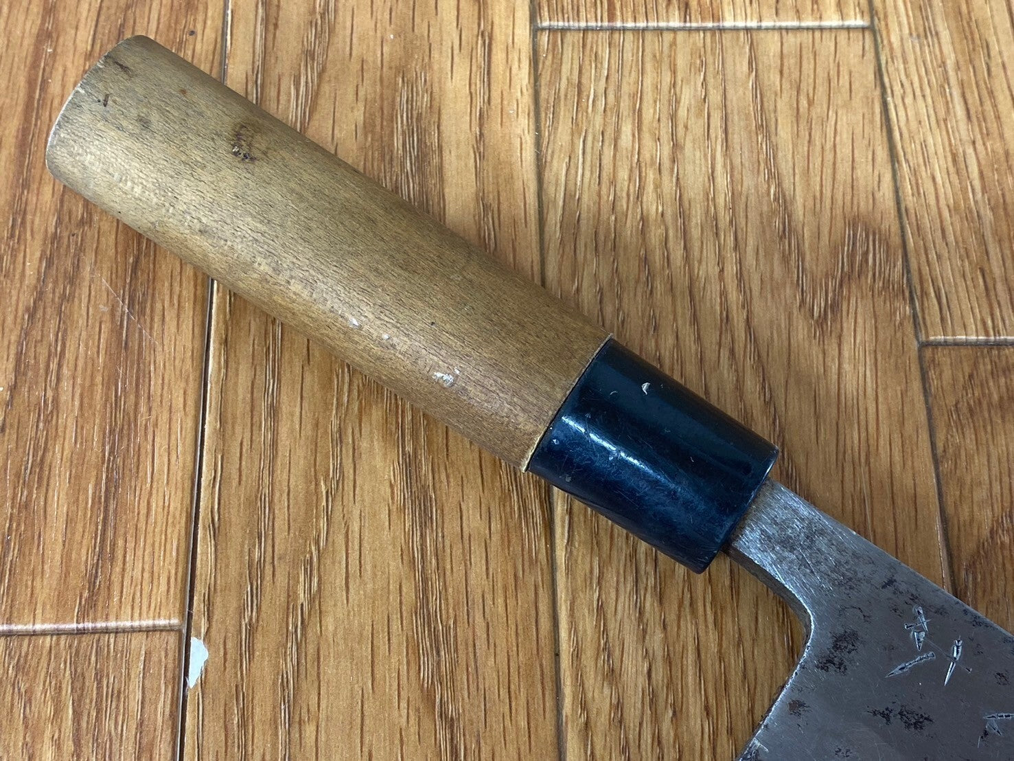 Japanese Chef's Kitchen Knife DEBA Vintage hocho OLD from Japan 152/295mm HB620