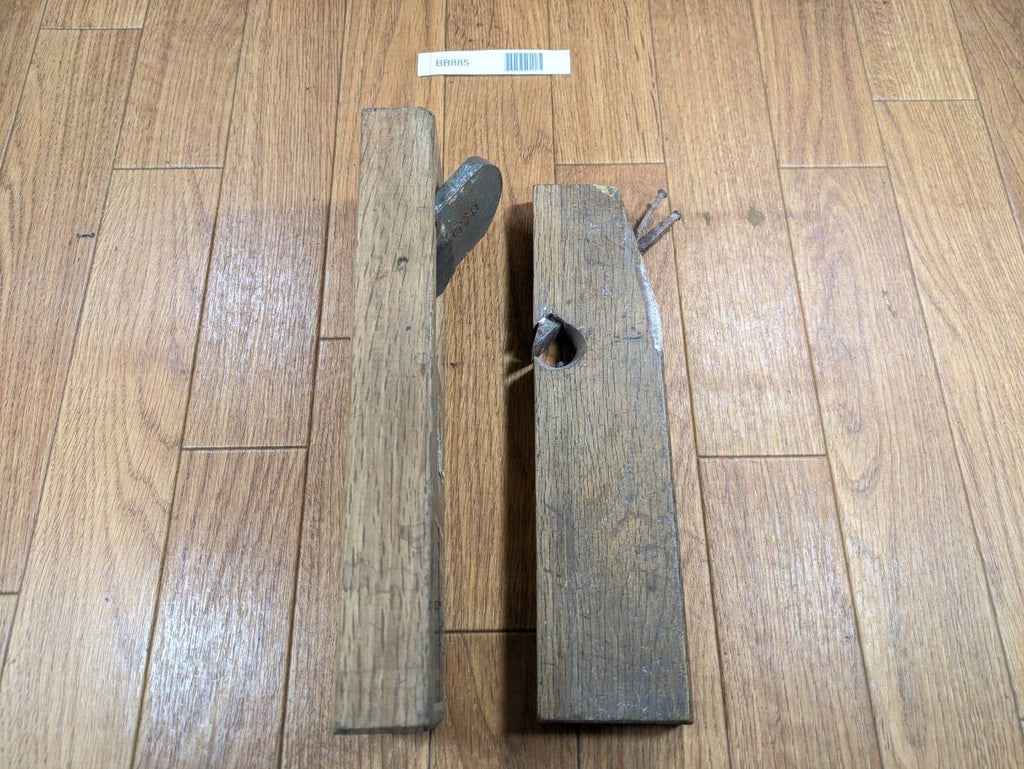 Japanese vintage Plane Carpentry Tool Kanna SET Signed from Japan 17.56mm BB885