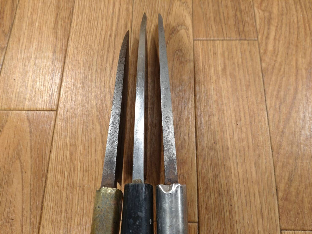 Japanese Chef's Kitchen Knife Set 3 Piece DEBA from Japan PA603