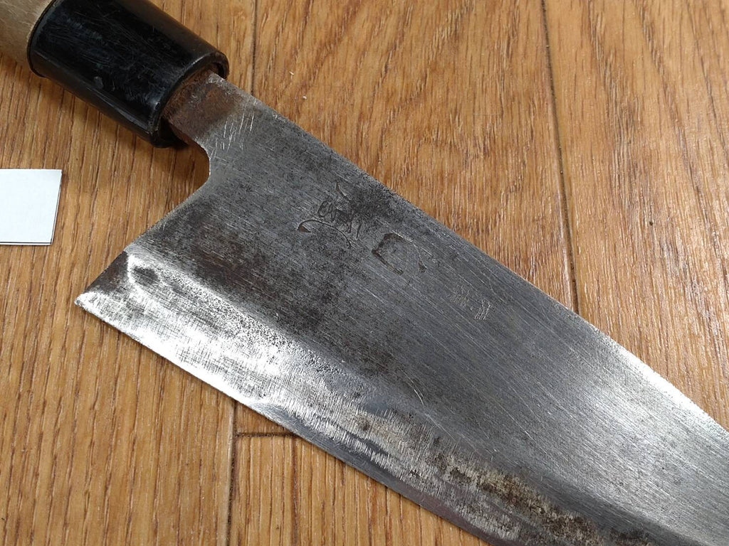 Japanese Chef's Kitchen Knife DEBA Vintage hocho OLD from Japan 150/285mm FF038