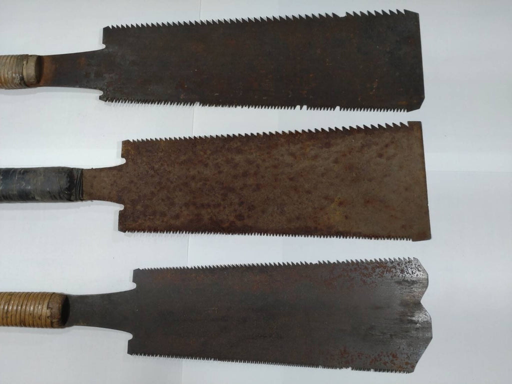 Broken Japanese vintage Pull Saw Draw Saw Carpentry Tool Japan blade 680mm GG325