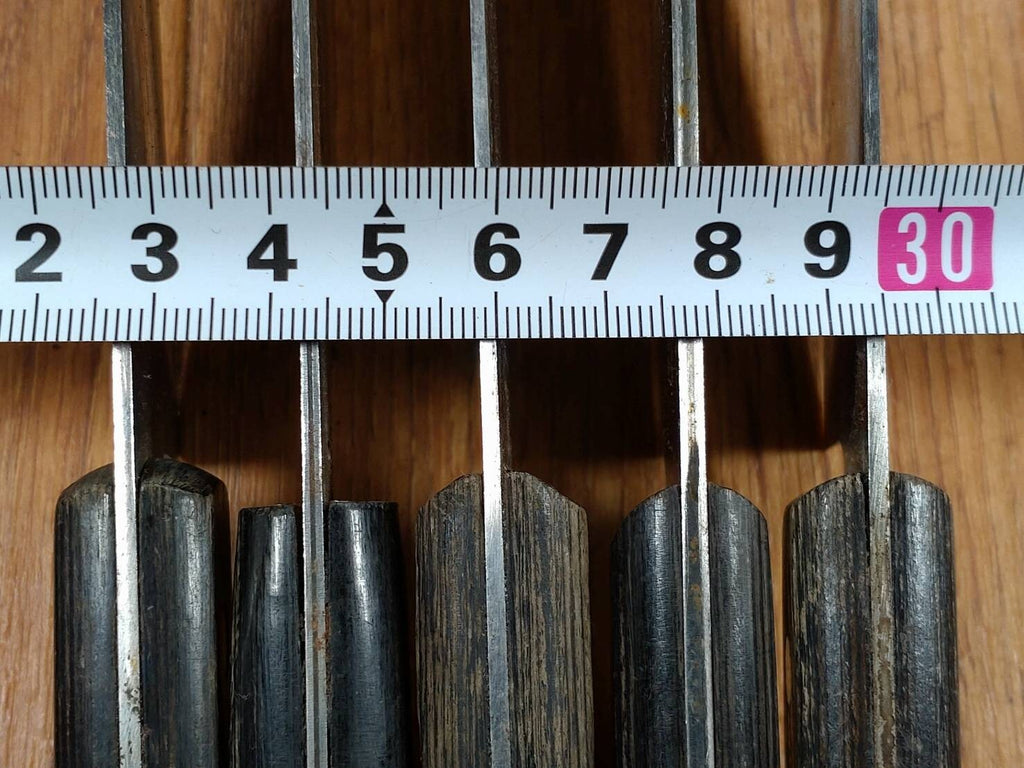 Damaged Lot of Japanese Chef's Kitchen Knives hocho set from Japan FF352