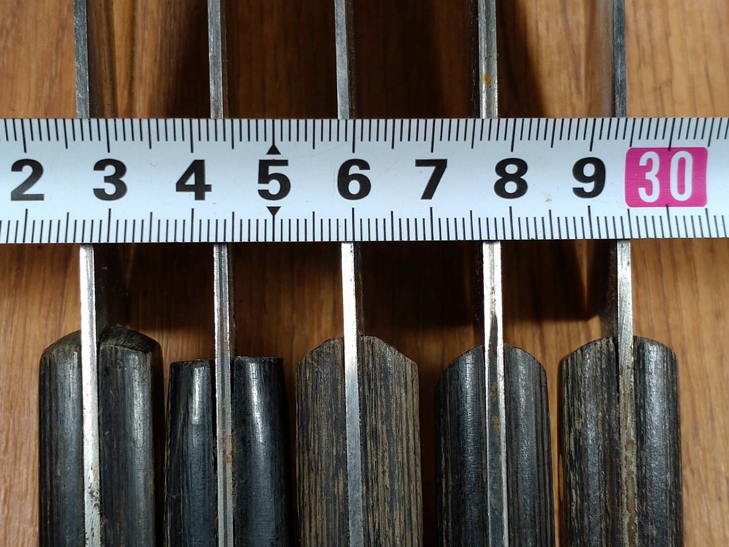 Damaged Lot of Japanese Chef's Kitchen Knives hocho set from Japan FF352