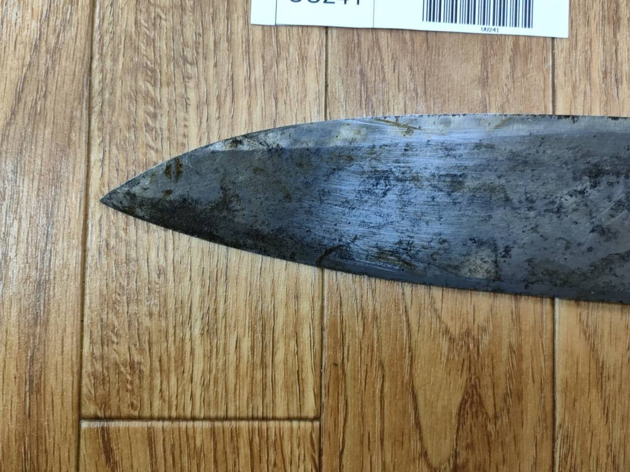 Japanese Chef's Kitchen Knife DEBA Vintage hocho OLD from Japan 153/290mm UU242