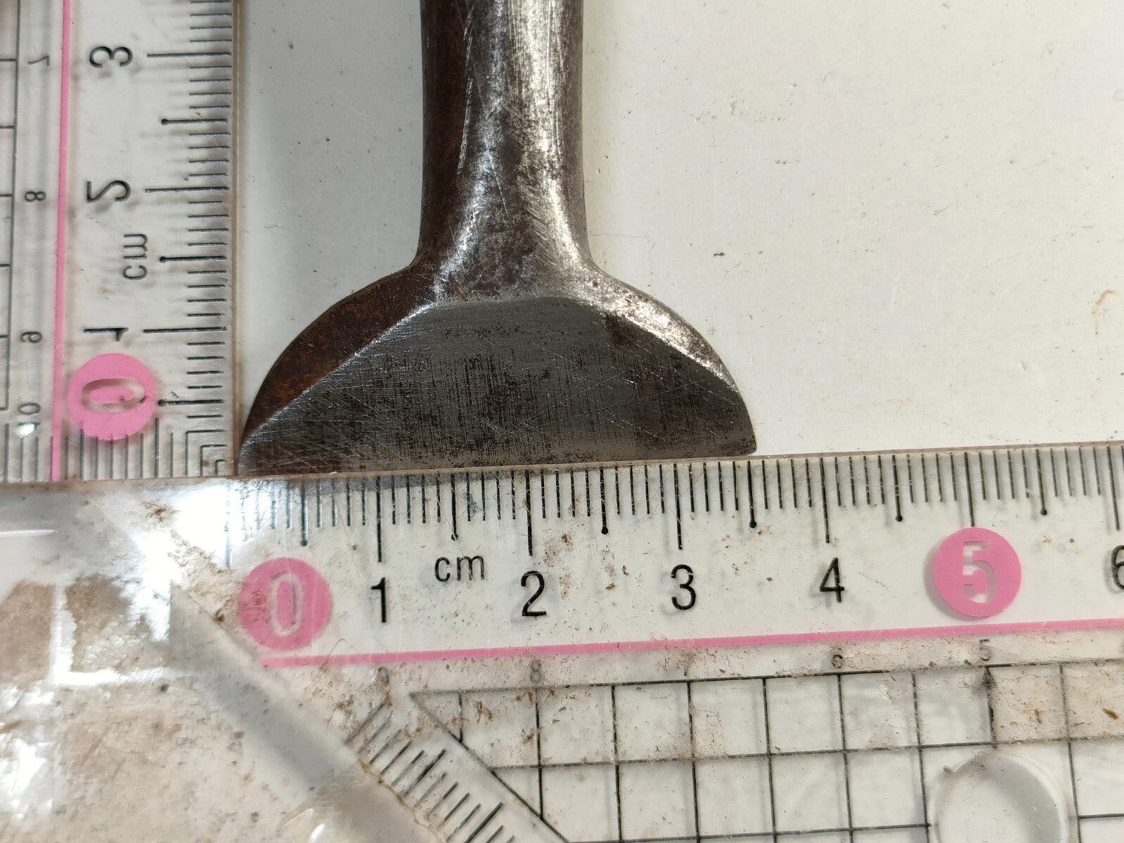 Japanese vintage chisel tataki Nomi Japan Signed Old 35.15.13.10.9mm UU052