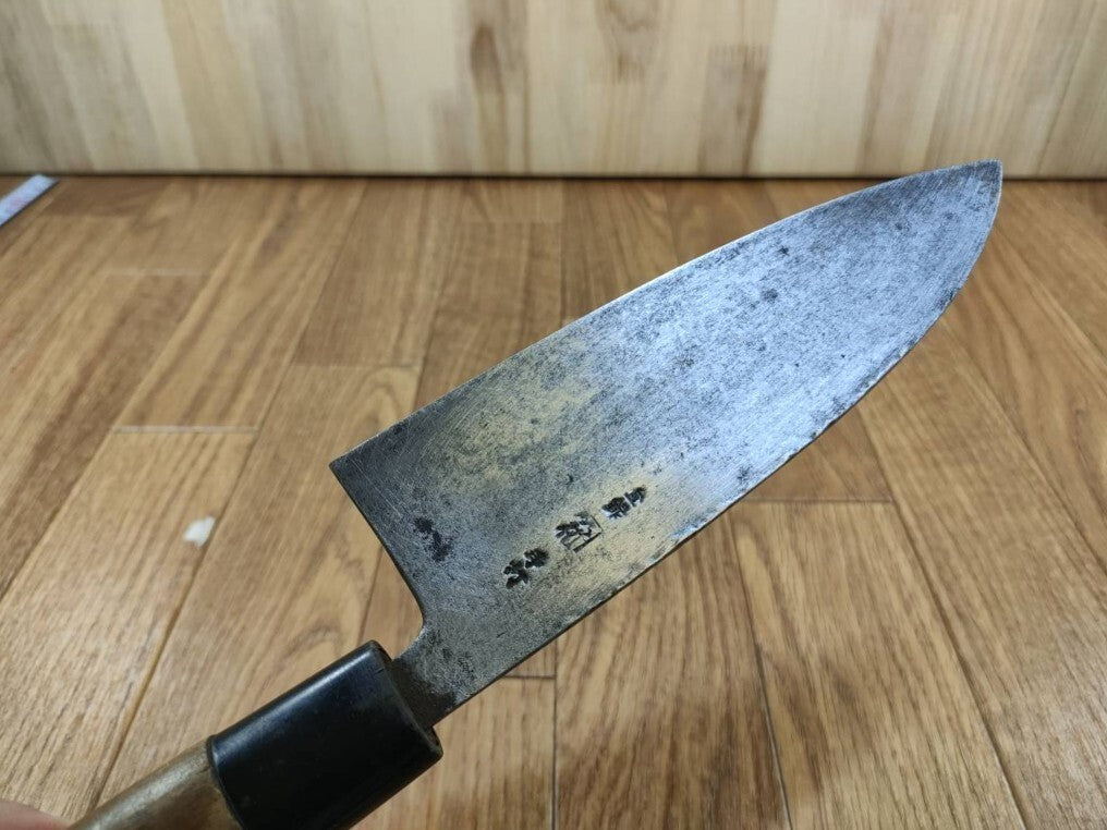 Japanese Chef's Kitchen Knife DEBA Vintage HAND MADE from Japan 146/275mm UU365