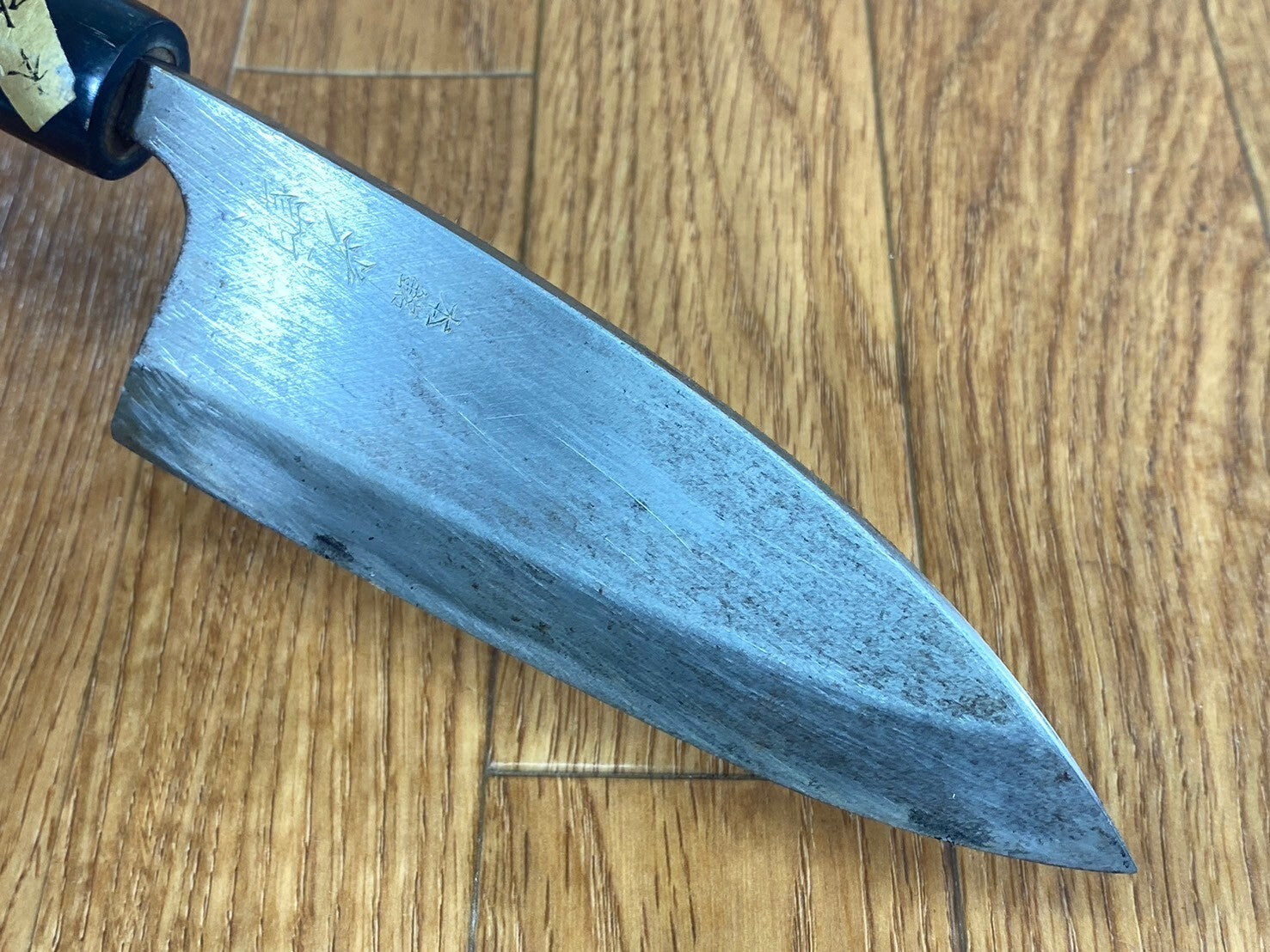 Japanese Chef's Kitchen Knife DEBA Vintage hocho OLD from Japan 134/265mm QA962