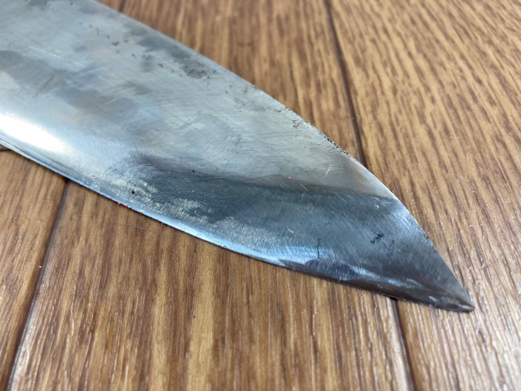 Japanese Chef's Kitchen Knife DEBA Vintage hocho OLD from Japan 147/288mm DL018