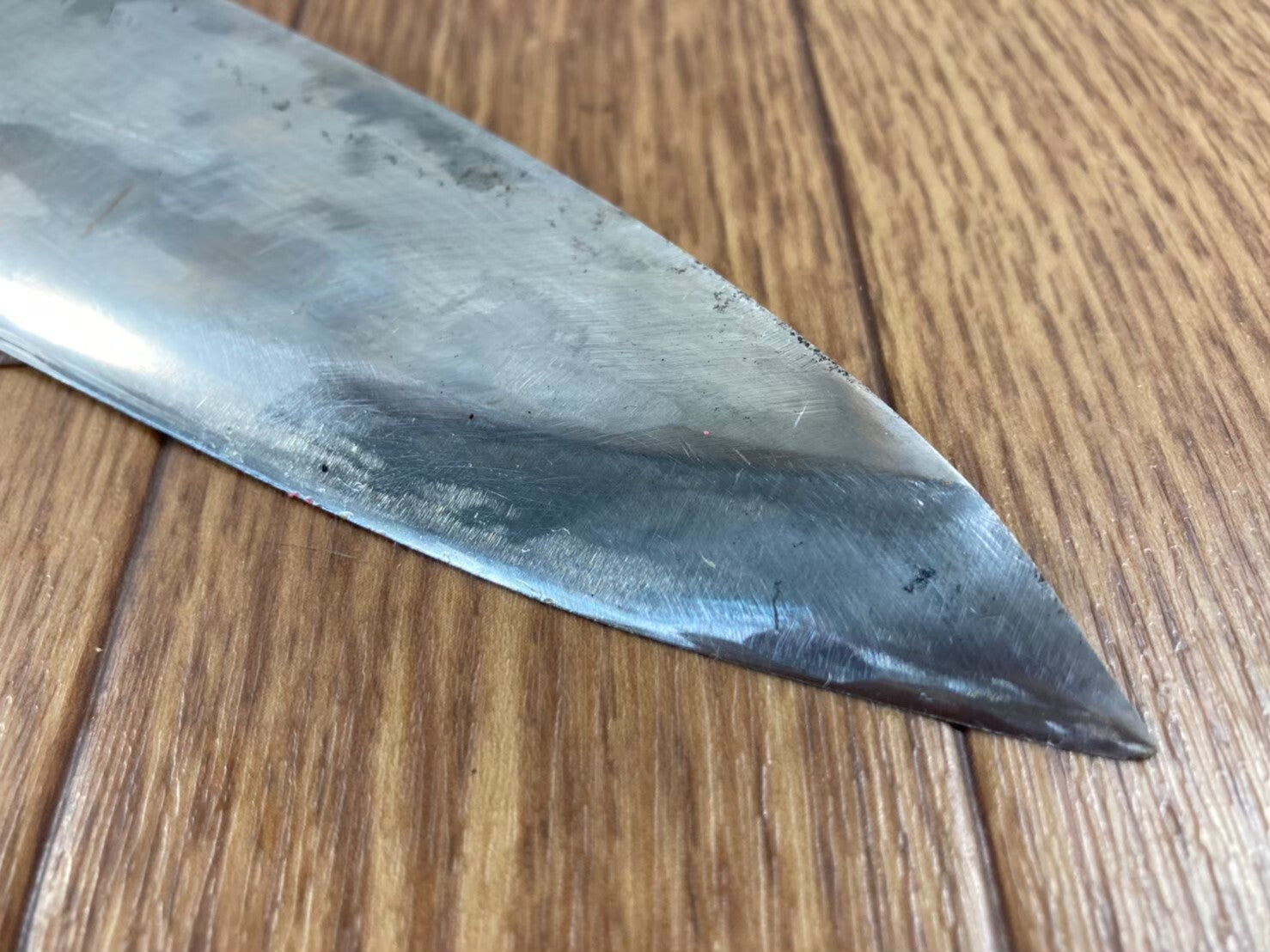 Japanese Chef's Kitchen Knife DEBA Vintage hocho OLD from Japan 147/288mm DL018