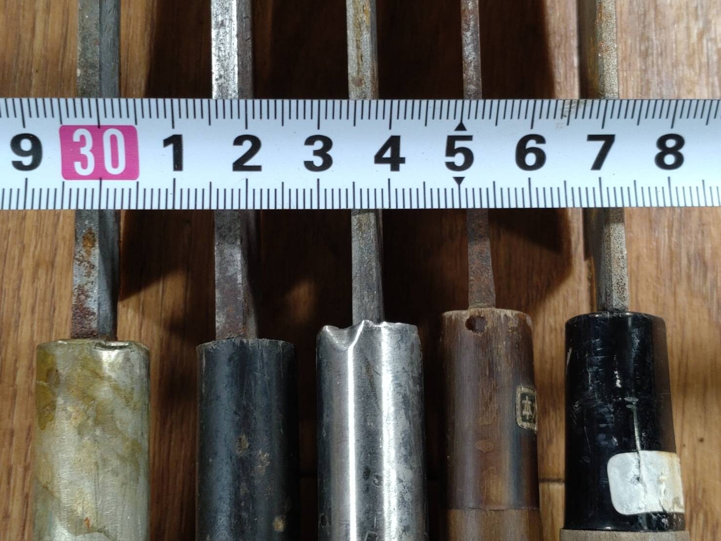 BROKEN DAMAGED Japanese Chef's Kitchen Knife Vintage Japan HOCHO GG435