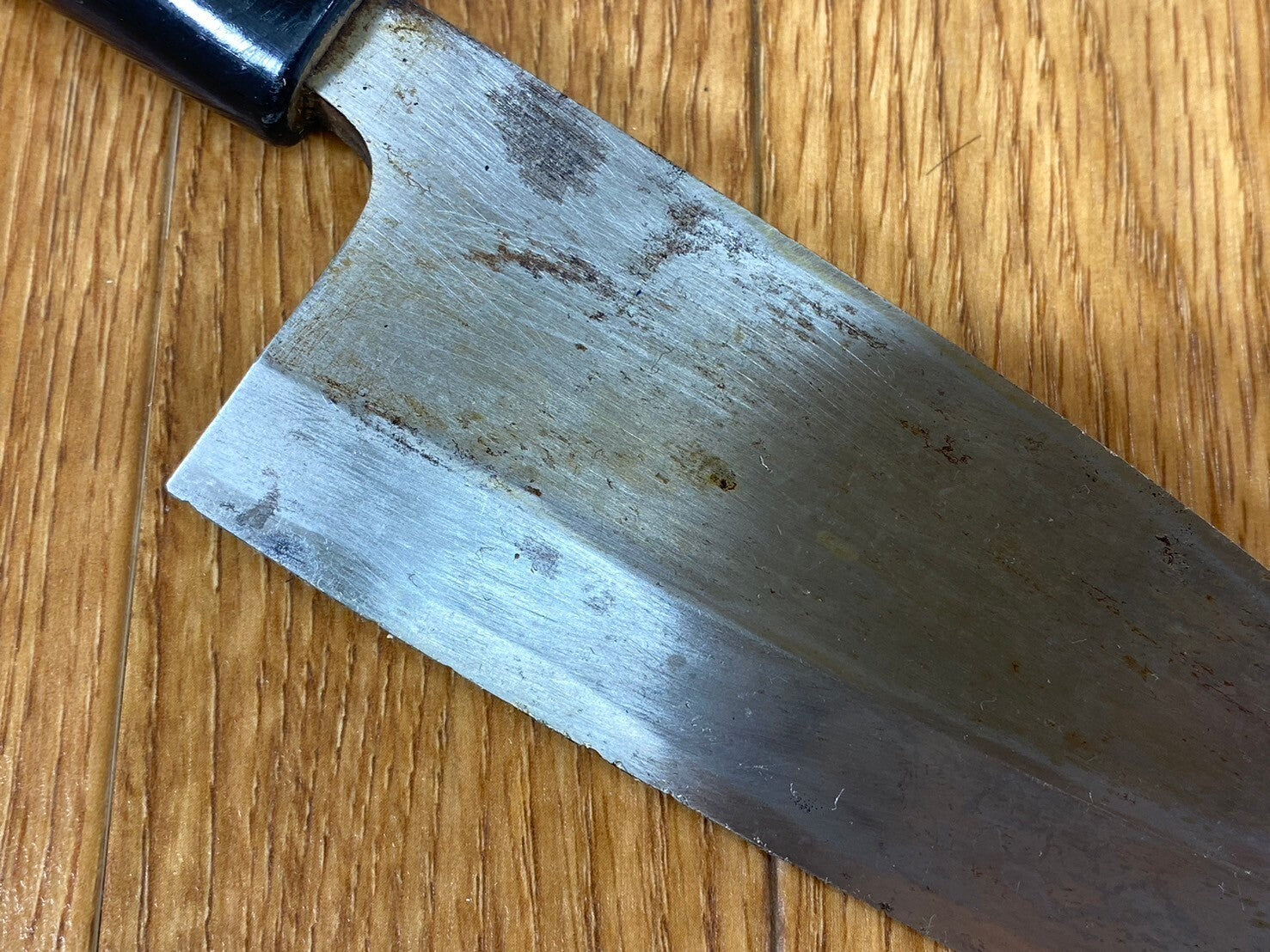 Japanese Chef's Kitchen Knife DEBA Vintage hocho OLD from Japan 150/285mm QA953