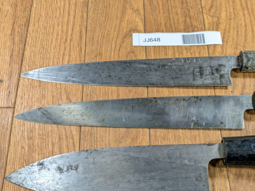 Japanese Chef's Kitchen Knife Set 5 Piece YANAGIBA DEBA from Japan JJ648