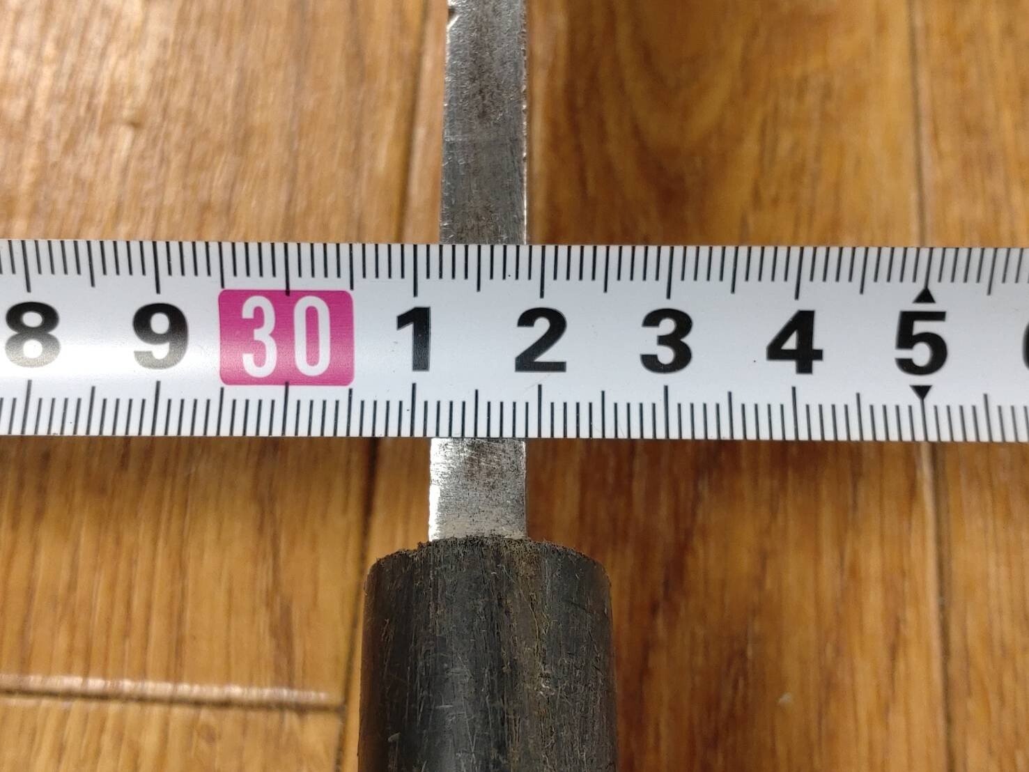 Japanese Chef's Kitchen Knife DEBA Vintage hocho OLD from Japan 144/277mm FF022