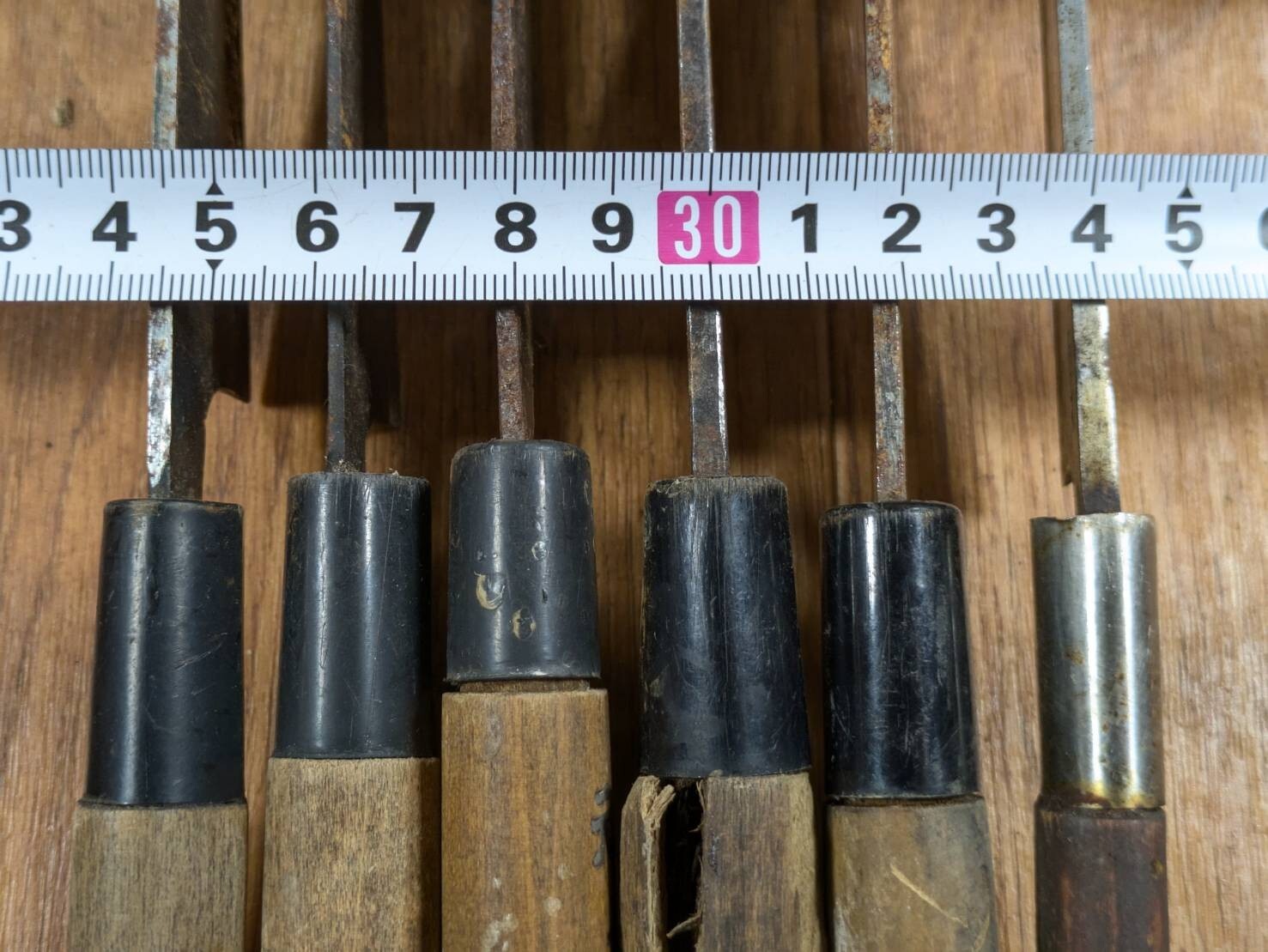 BROKEN DAMAGED Japanese Chef's Kitchen Knife Vintage Japan HOCHO JJ401