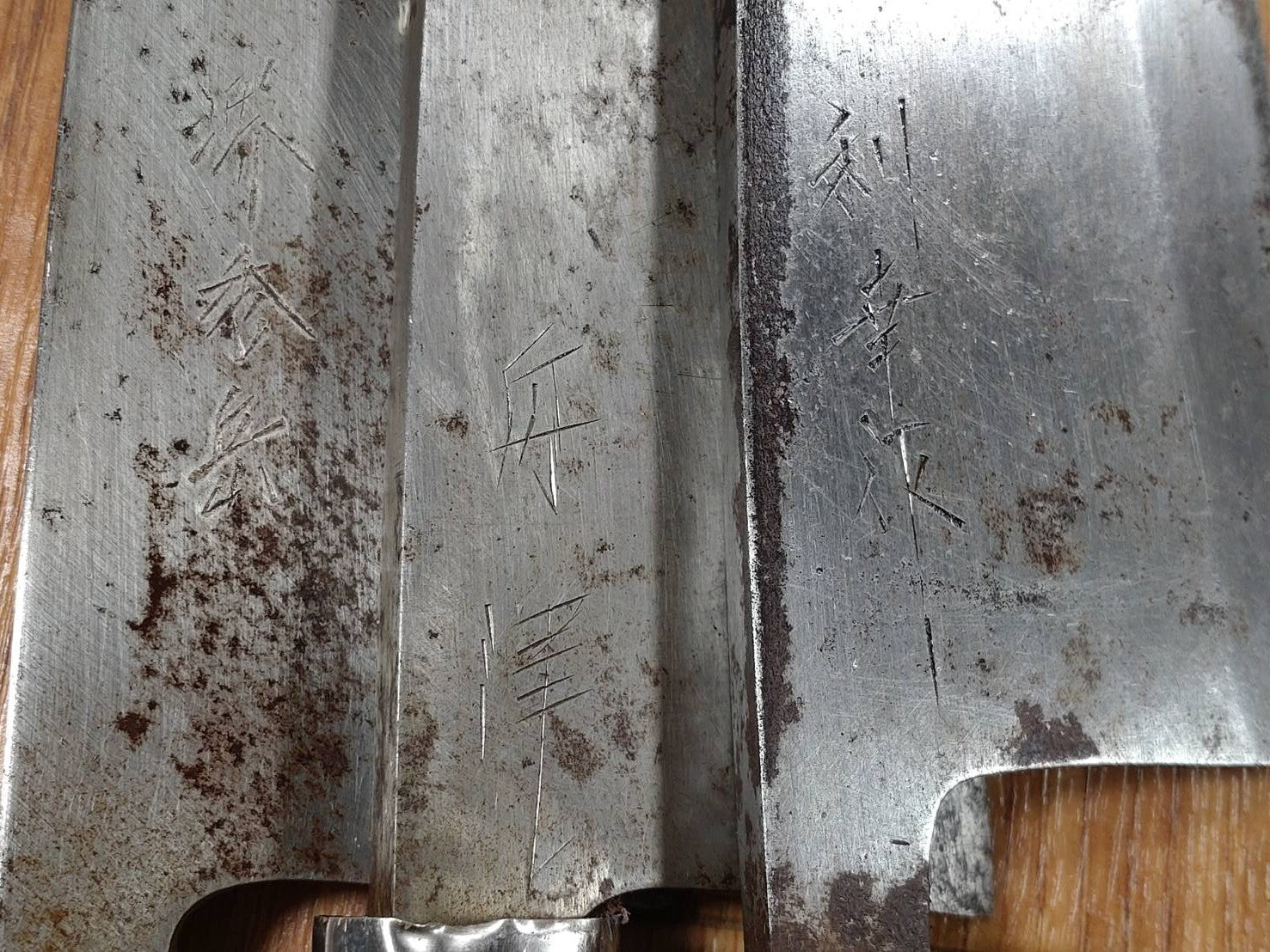 Japanese Chef's Kitchen Knife Set 3 Piece DEBA from Japan PA767