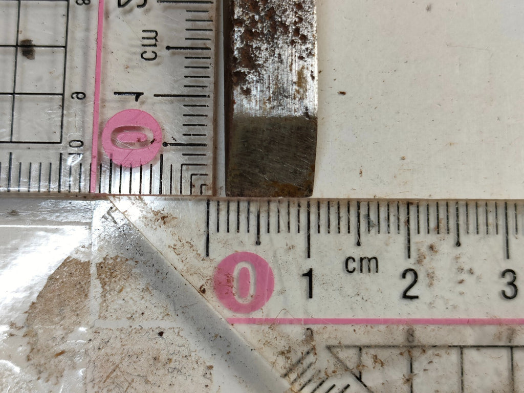 Japanese vintage chisel tataki Nomi Japan Signed Old 35.15.13.10.9mm UU052