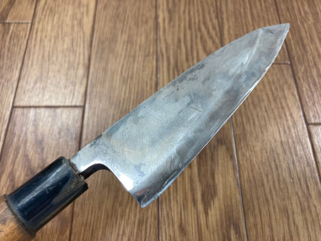 Japanese Chef's Kitchen Knife DEBA Vintage hocho OLD from Japan 147/288mm DL018