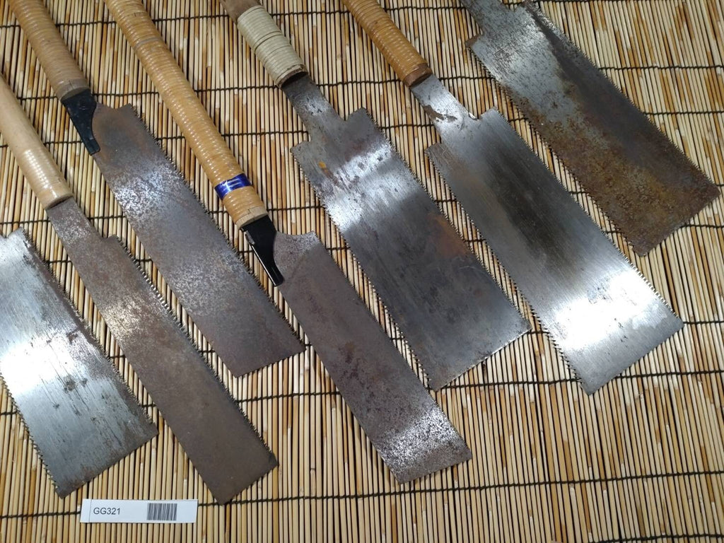 Broken Japanese vintage Pull Saw Draw Saw Carpentry Tool Japan blade 570mm GG321