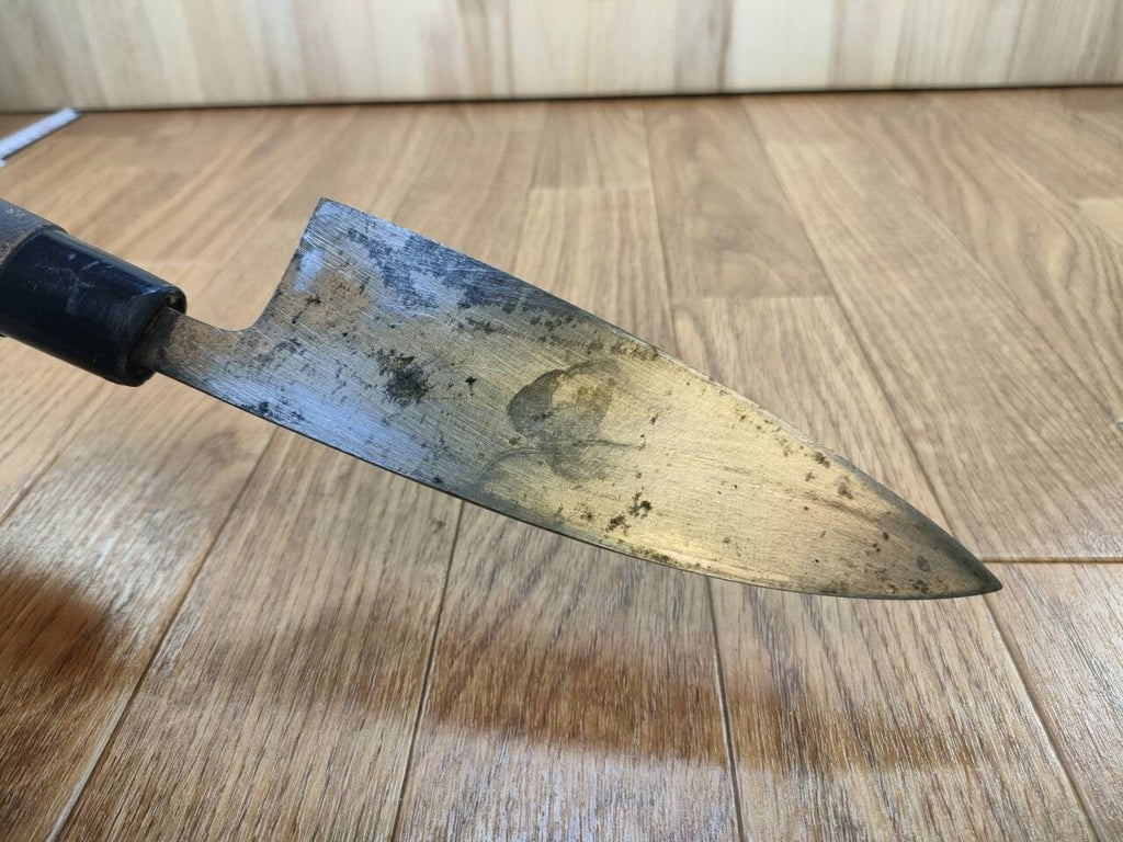 Japanese Chef's Kitchen Knife DEBA Vintage hocho OLD from Japan 147/288mm UU390