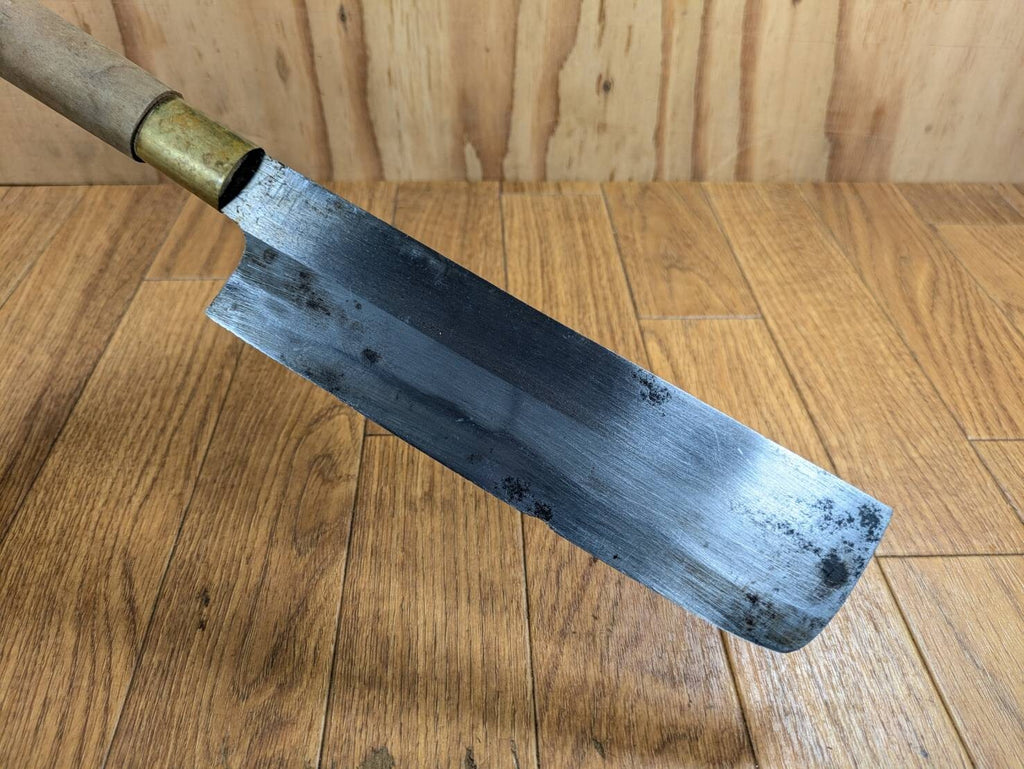 Japanese Chef's Kitchen Knife NAKIRI HOCHO Vintage / from Japan 194/345mm JJ507