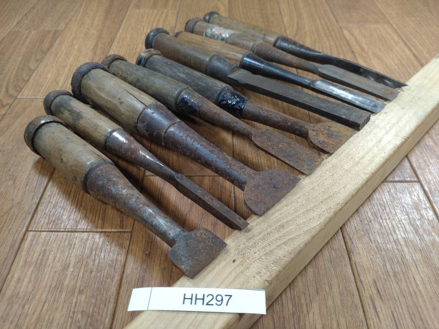 BROKEN DAMAGED Japanese vintage chisel Nomi 1.5.14.15.16.18.23.30.35mm HH297