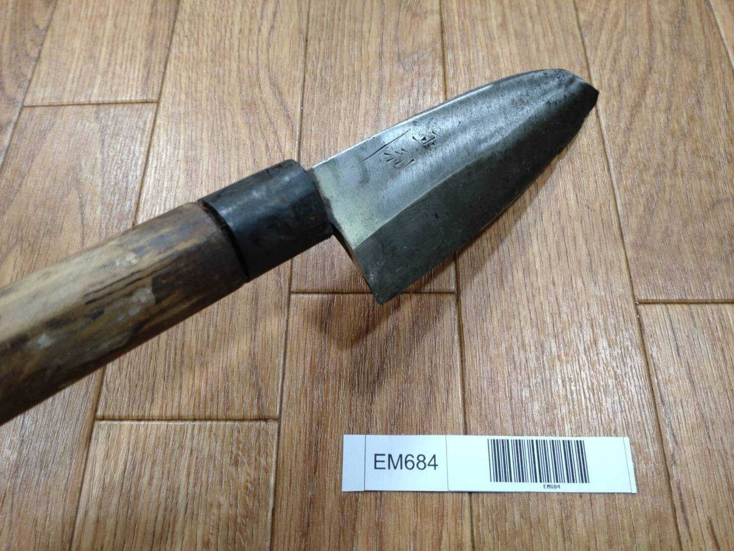 Japanese Chef's Kitchen Knife DEBA Vintage hocho OLD from Japan 140/268mm EM684