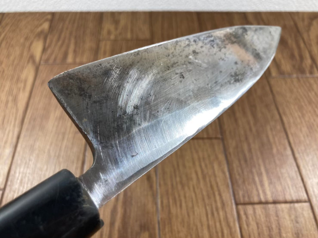 Japanese Chef's Kitchen Knife DEBA Vintage hocho OLD from Japan 147/288mm DL018
