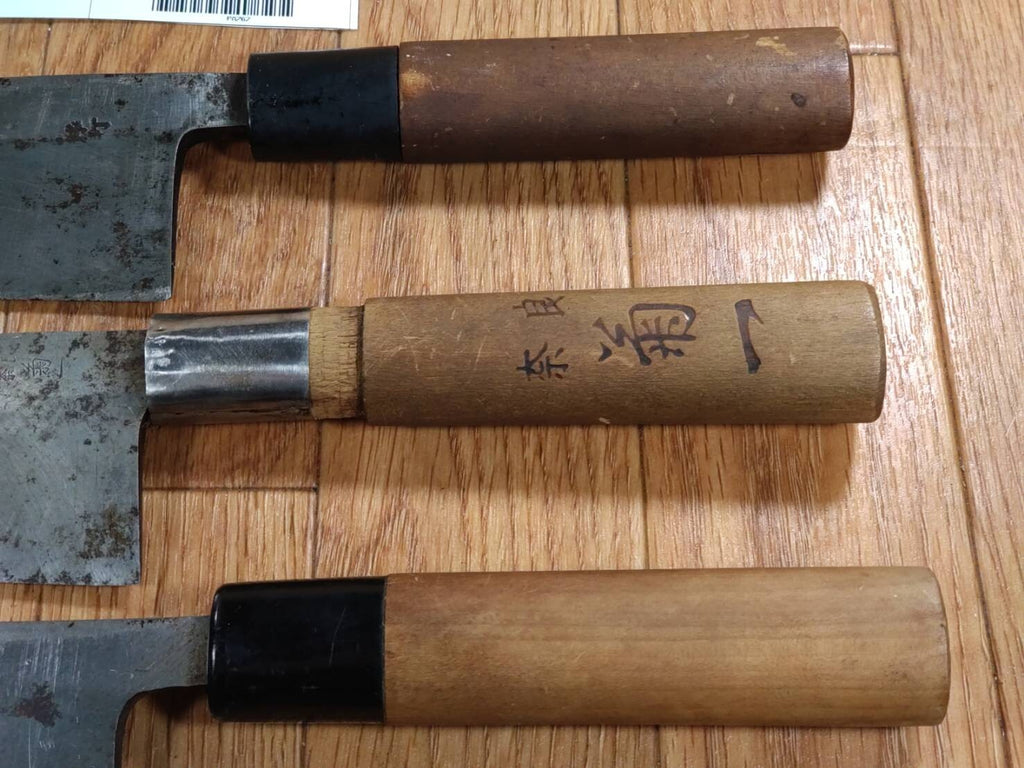 Japanese Chef's Kitchen Knife Set 3 Piece DEBA from Japan PA767