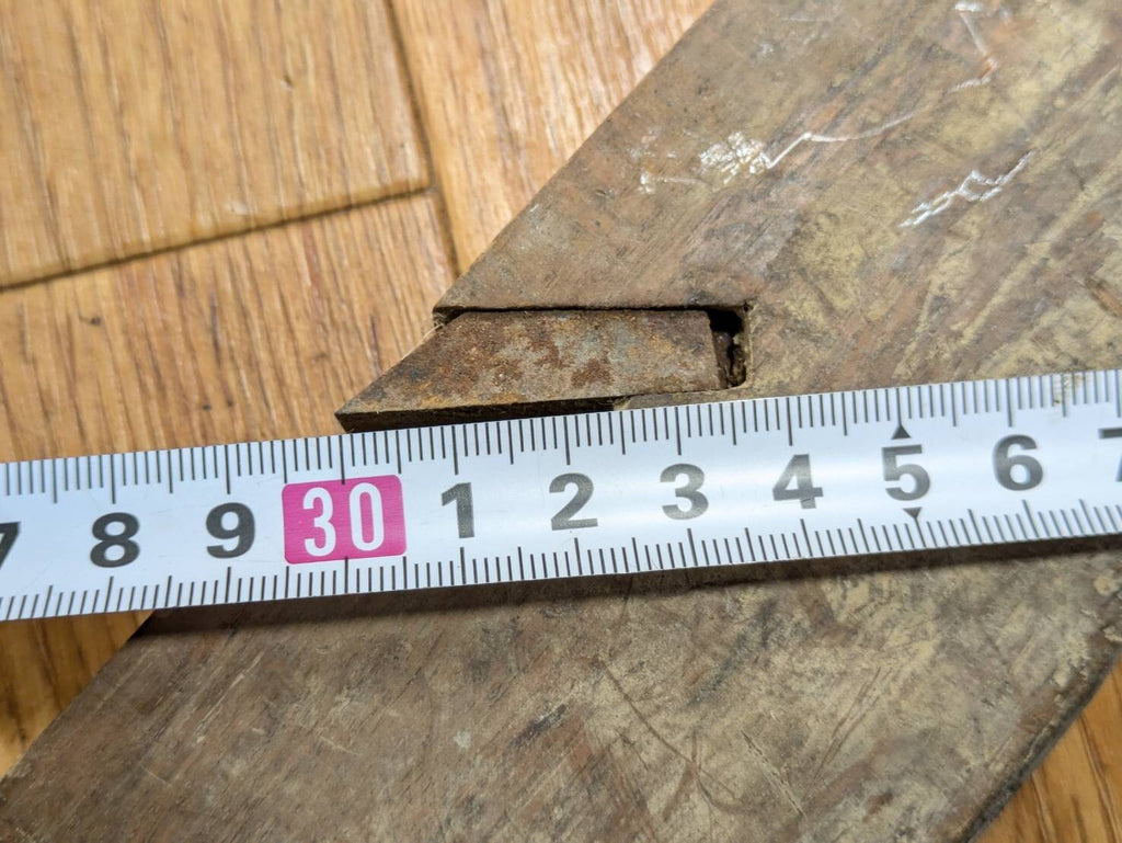 Japanese vintage Plane Carpentry Tool Kanna SET Signed from Japan 55.22mm JJ394