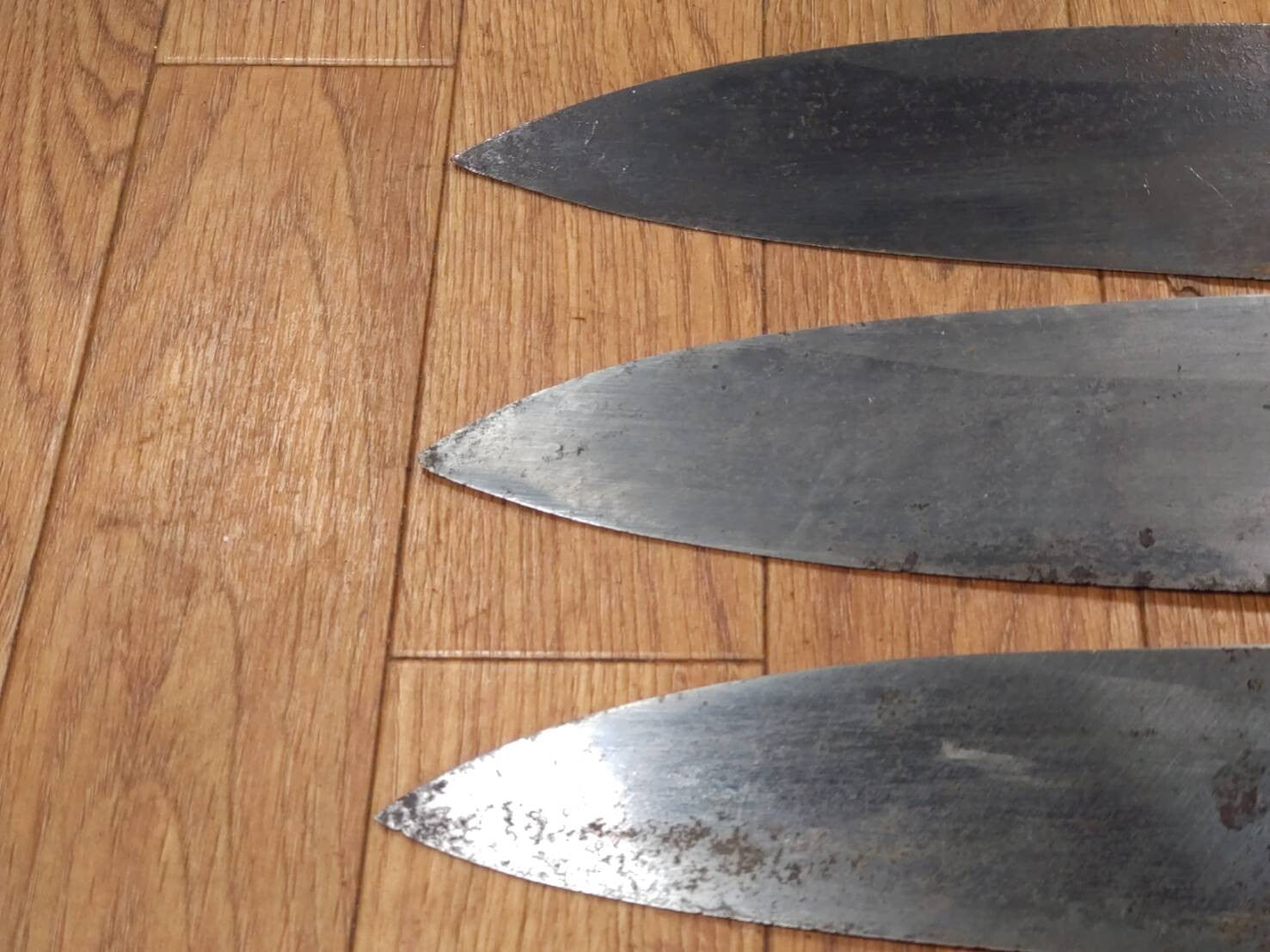 Japanese Chef's Kitchen Knife Set 3 Piece DEBA from Japan BB091