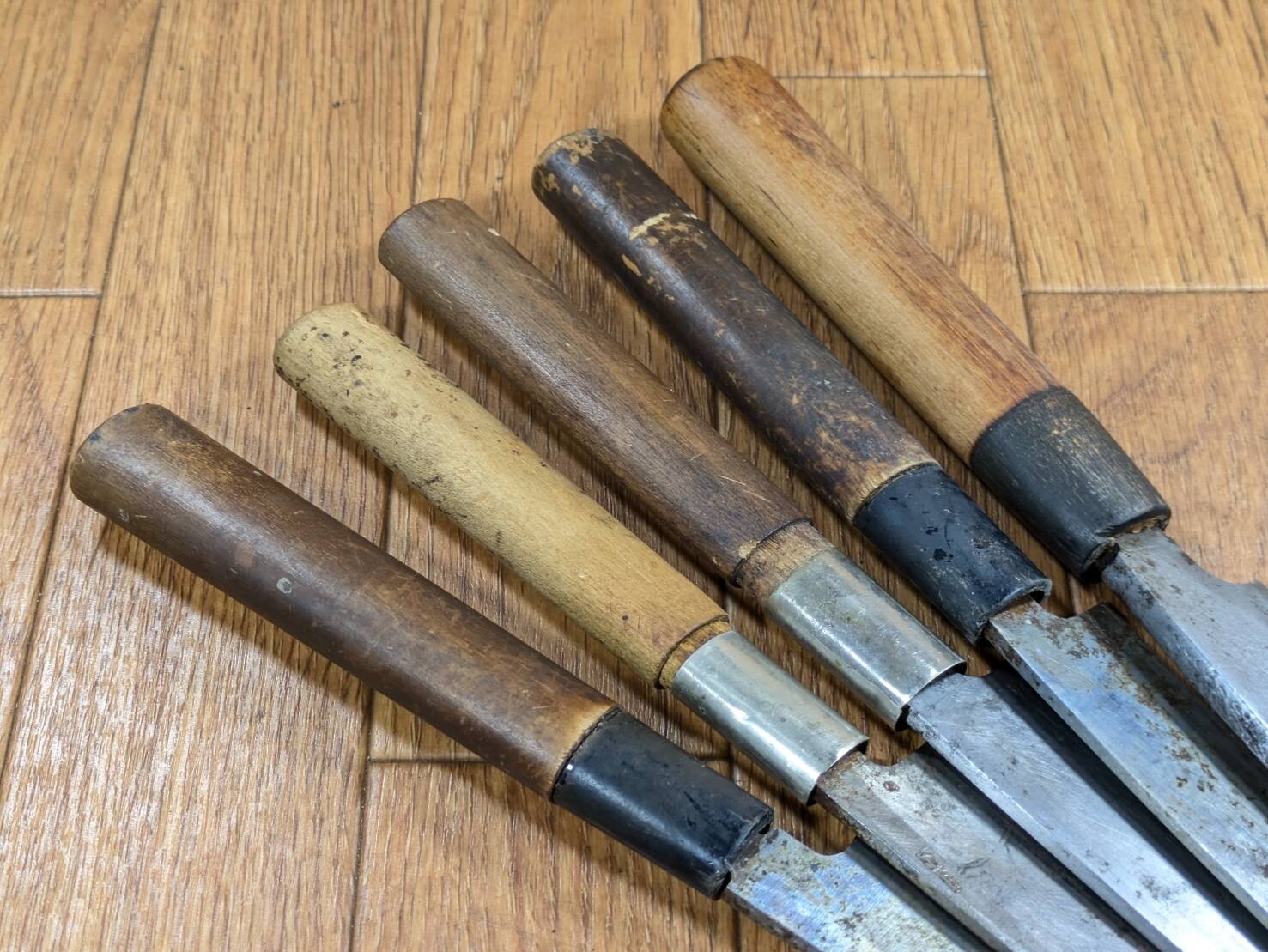 Japanese Chef's Kitchen Knife Set 5 Piece YANAGIBA DEBA from Japan BB898