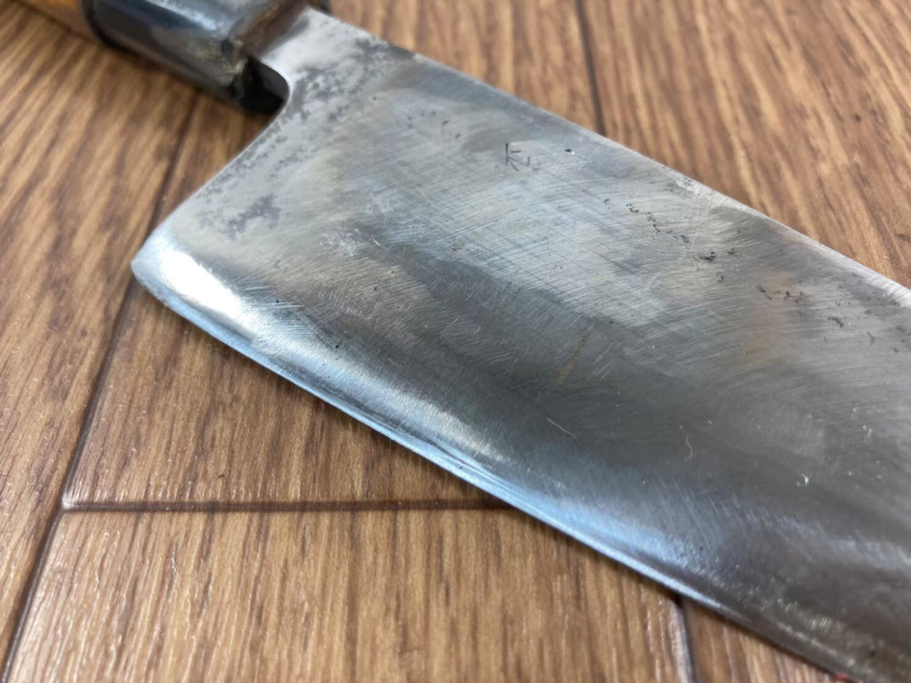 Japanese Chef's Kitchen Knife DEBA Vintage hocho OLD from Japan 147/288mm DL018