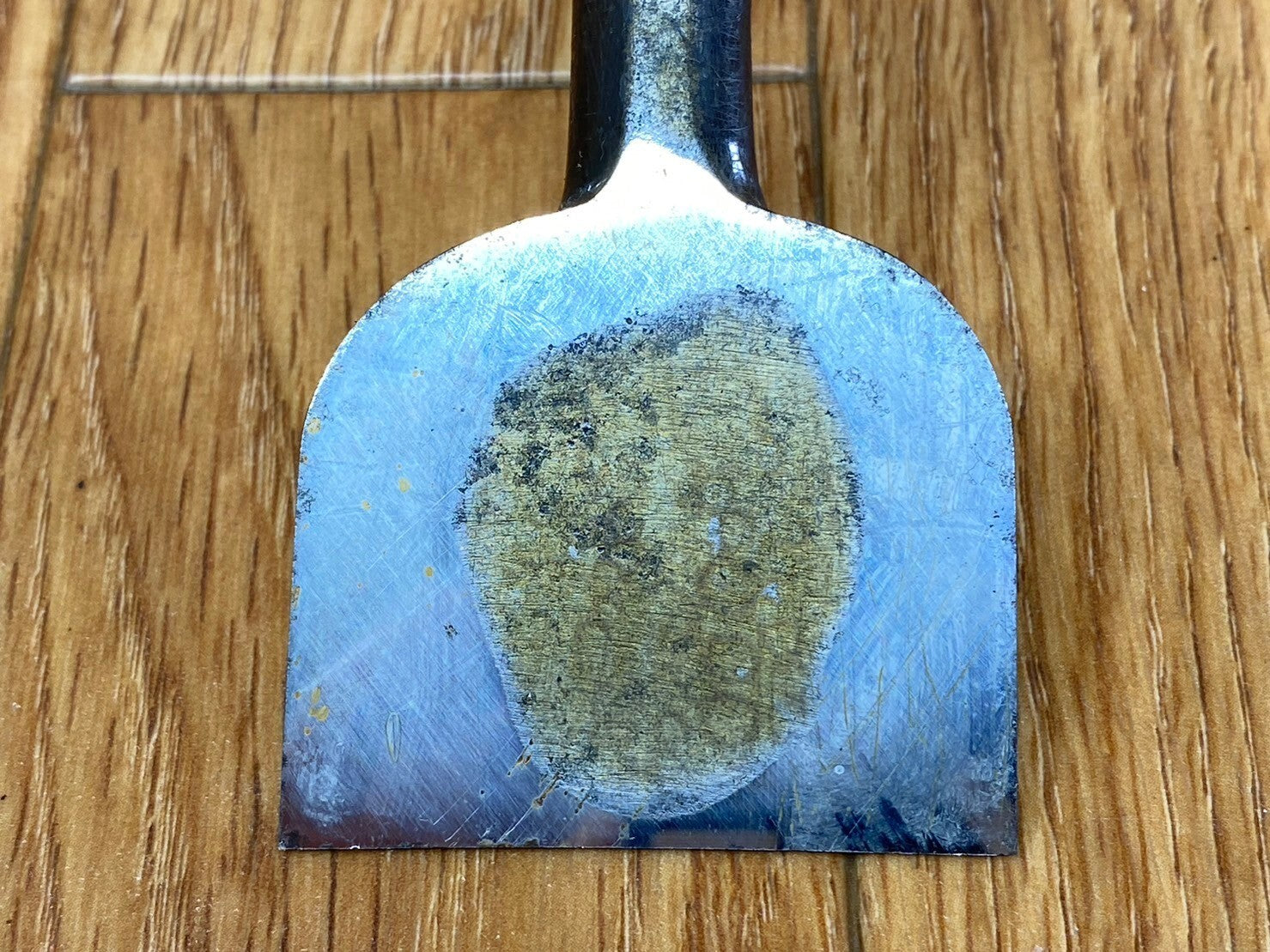 Japanese vintage chisel Tsuki Nomi Japan Signed Vintage 47mm 500mm long QA835